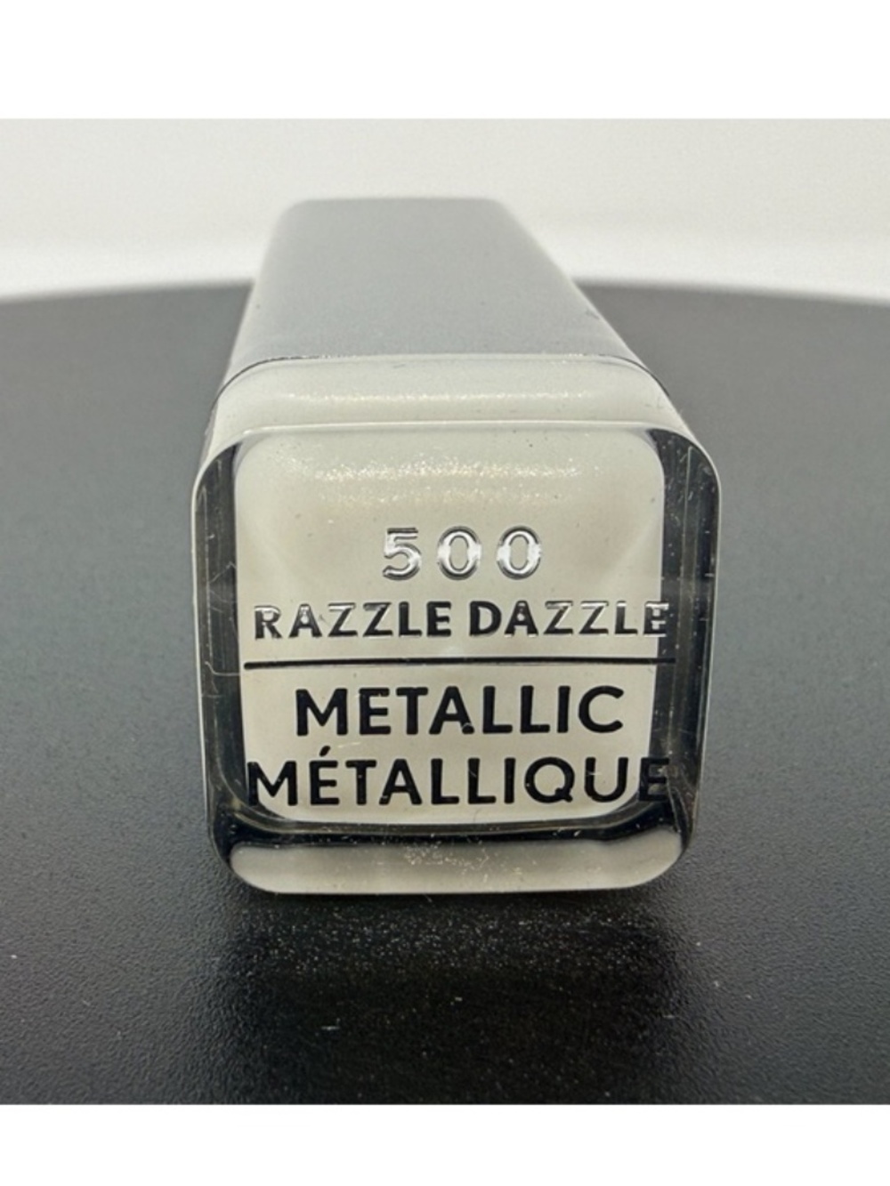 Set of 2 -CoverGirl Exhibitionist Metallic Lipstick #500 Razzle Dazzle - NEW HTF - Picture 2 of 3